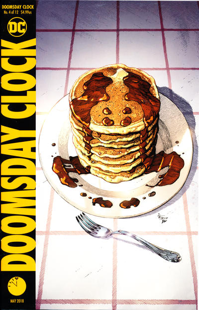 Doomsday Clock #4 [Gary Frank "Pancakes" Cover]-Near Mint (9.2 - 9.8)