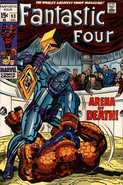 Fantastic Four #93 (1961)-Fine (5.5 – 7)