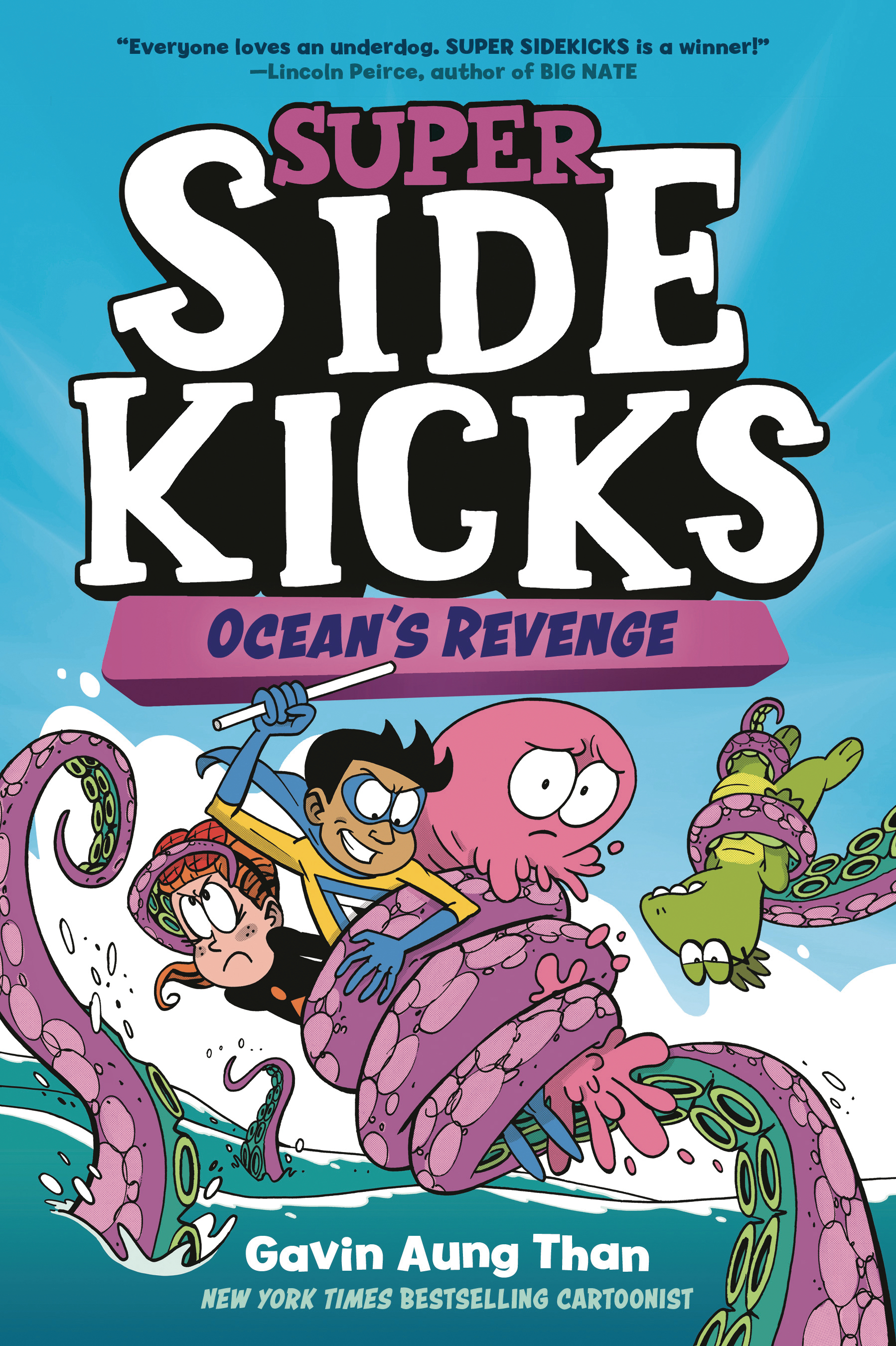 Super Sidekicks Hardcover Graphic Novel Volume 2 Oceans Revenge