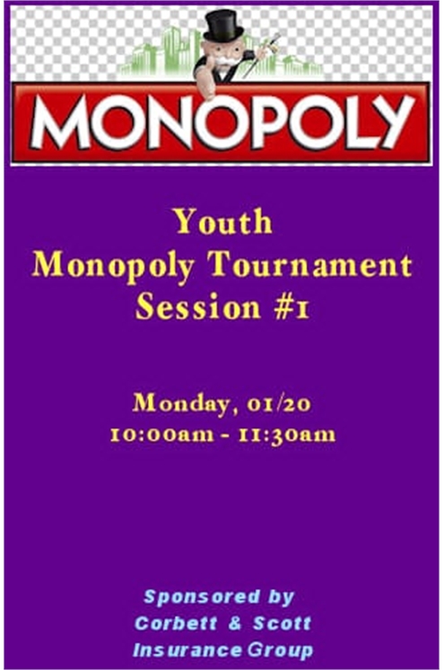 Monopoly Tournament Session #1