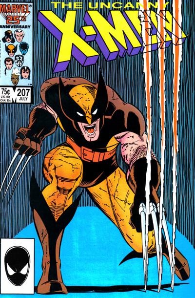 The Uncanny X-Men #207 [Direct]-Fine (5.5 – 7)