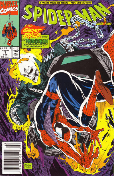 Spider-Man #7 [Newsstand]-Near Mint (9.2 - 9.8)