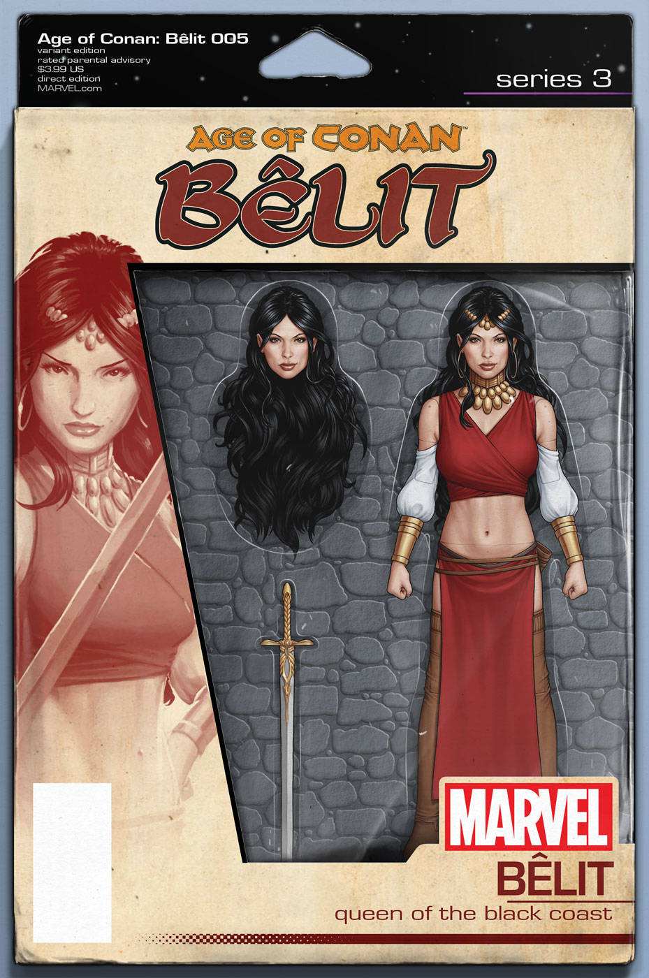 Age of Conan Belit #5 Christopher Action Figure Variant (Of 5)