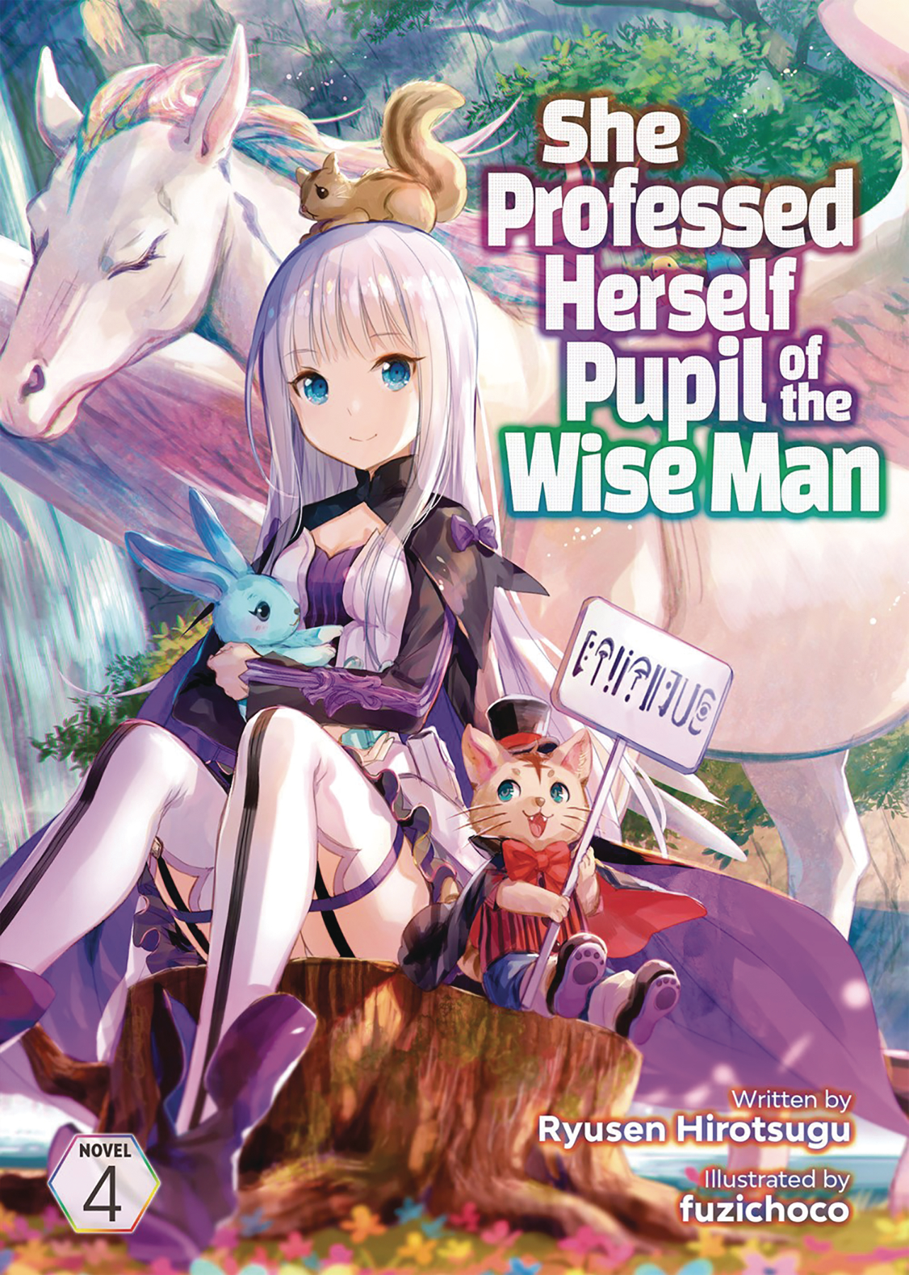 She Professed Herself Pupil of the Wise Man Light Novel Volume 4 (Mature)