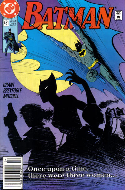 Batman #461 [Newsstand]-Fine (5.5 – 7)