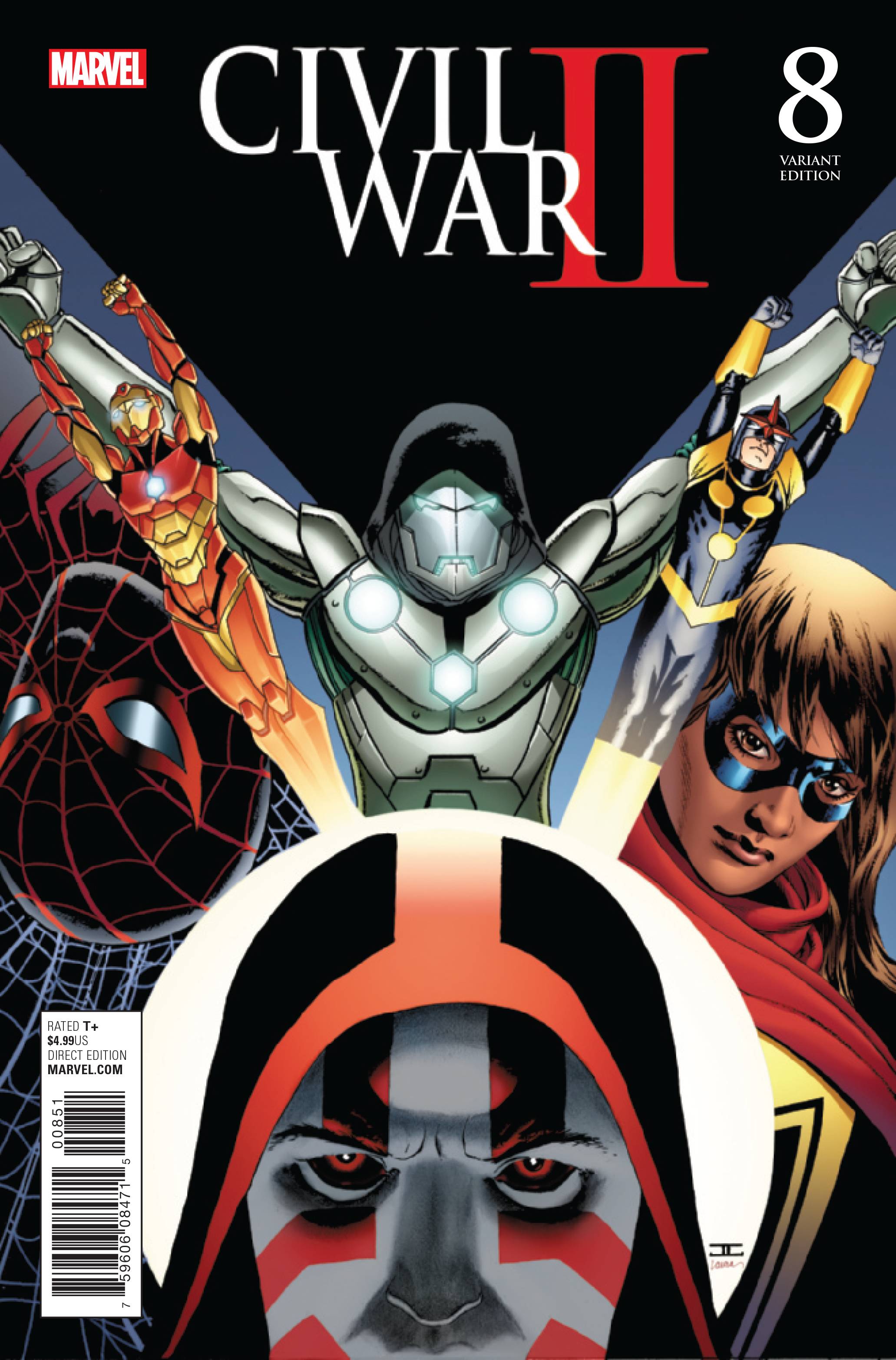 Civil War II #8 D Variant