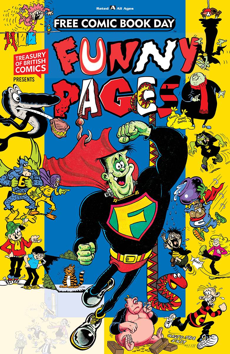 FCBD 2019 Treasury of British Comics Presents Funny Pages