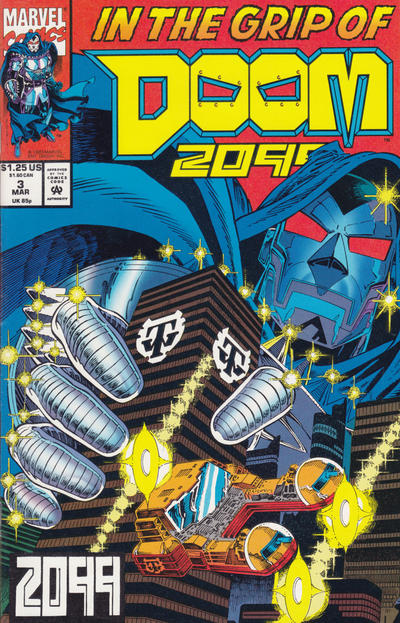 Doom 2099 #3 [Direct]-Very Fine
