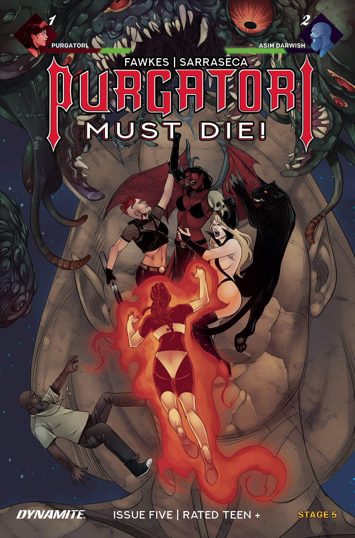 Purgatori Must Die #5 Cover D Sarraseca