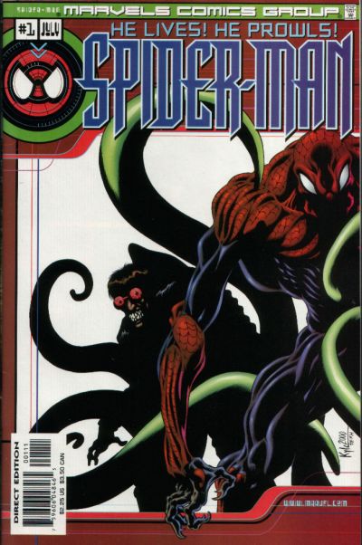 Marvels Comics: Spider-Man #1 [Direct Edition]-Fine (5.5 – 7)