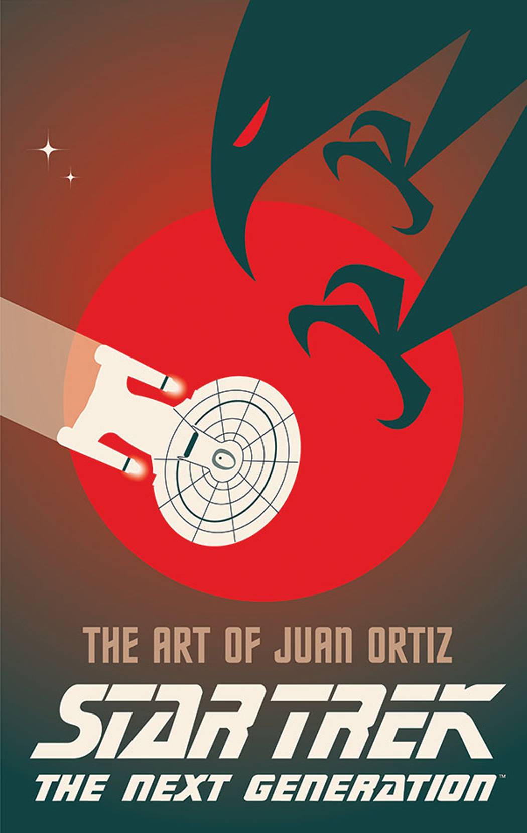 Star Trek Next Generation Art of Juan Ortiz Hardcover