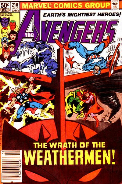 The Avengers #210 [Newsstand]