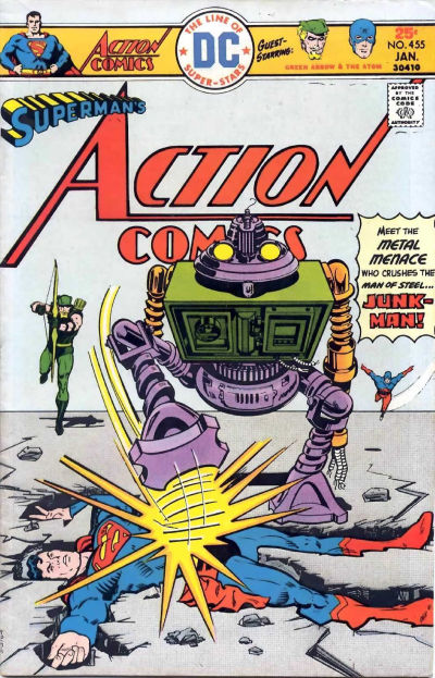 Action Comics #455-Very Good (3.5 – 5)