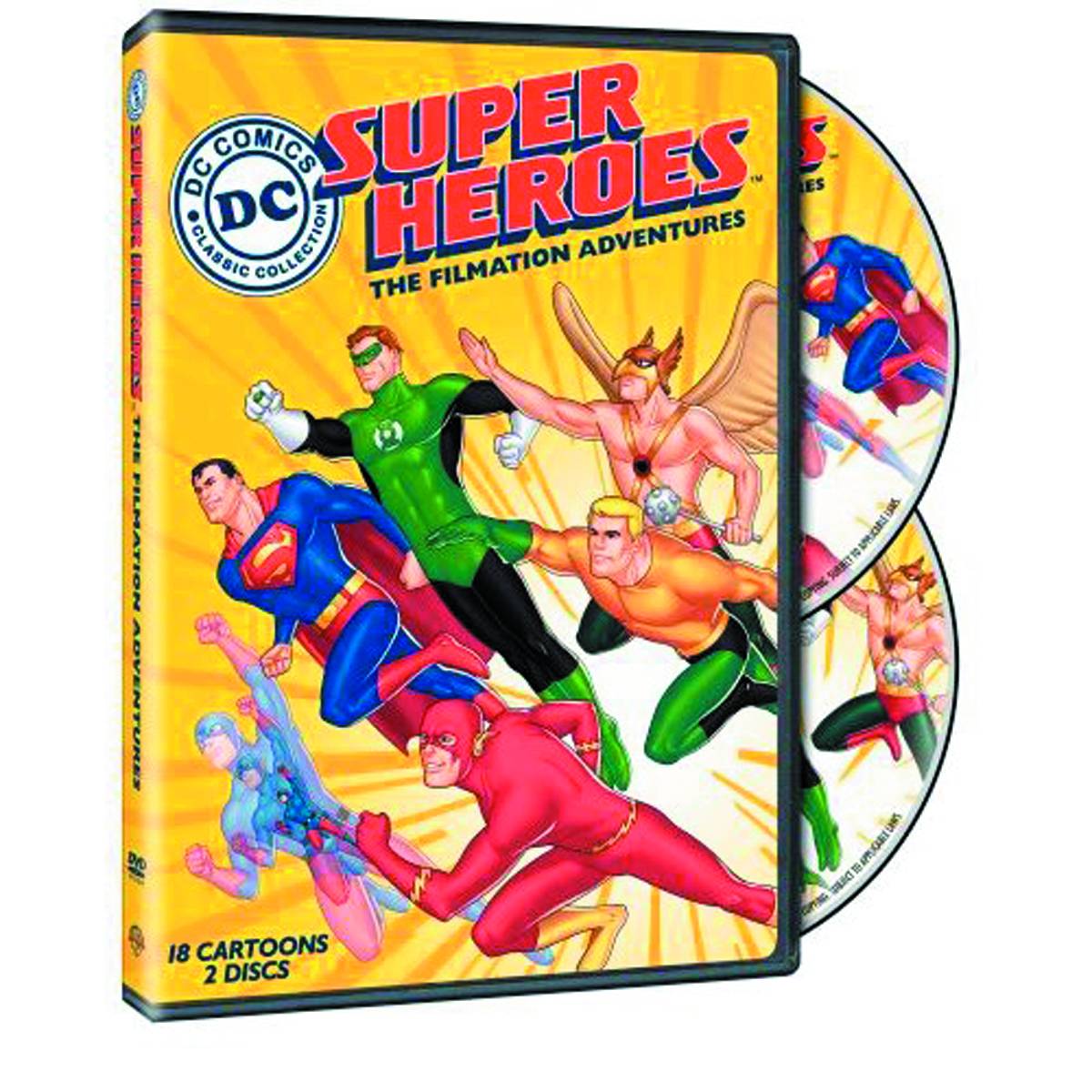 DC Super Heroes Filmation Adventures DVD Volume 1