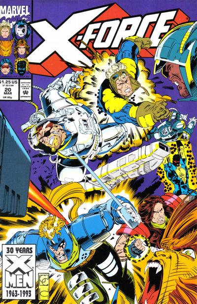 X-Force #20 [Direct]-Very Fine (7.5 – 9)