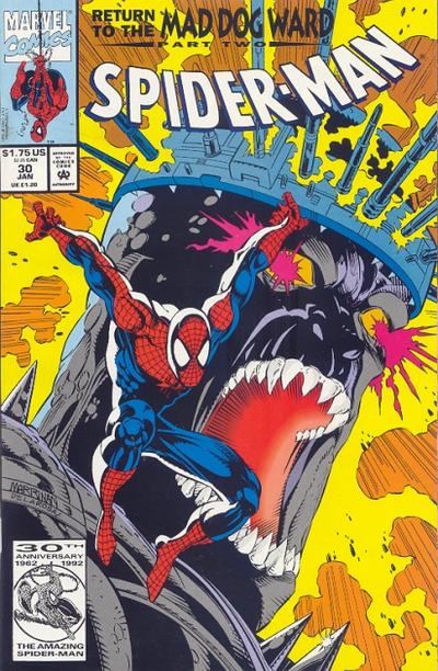 Spider-Man #30 [Newsstand] - Vf- 