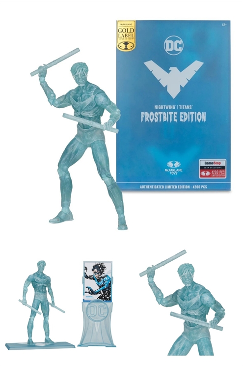 DC Multiverse Nightwing (Titans) (Frostbite Edition) (Gold Label)