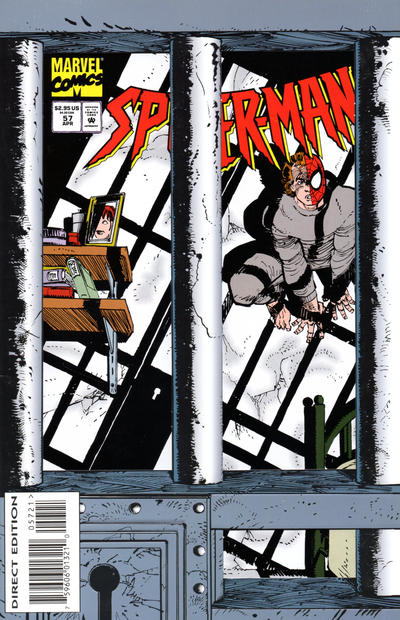 Spider-Man #57 [Newstand - Deluxe]-Fine (5.5 – 7)