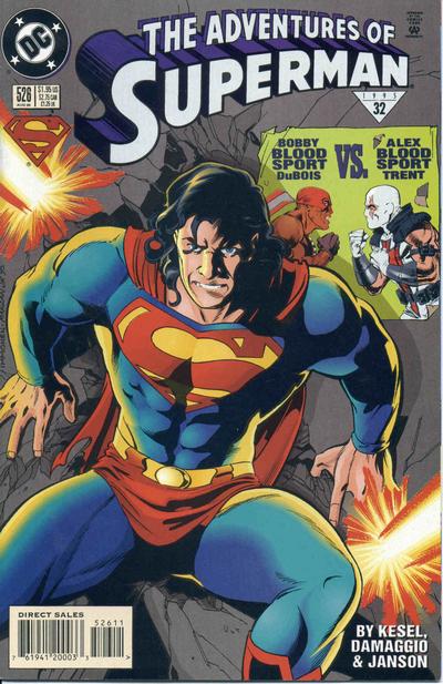 Adventures of Superman #526 [Direct Sales]-Very Fine (7.5 – 9)