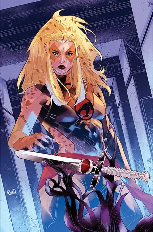 Thundercats Cheetara #1 Cover Y 1 for 10 Last Call Incentive Galmon Foil Virgin