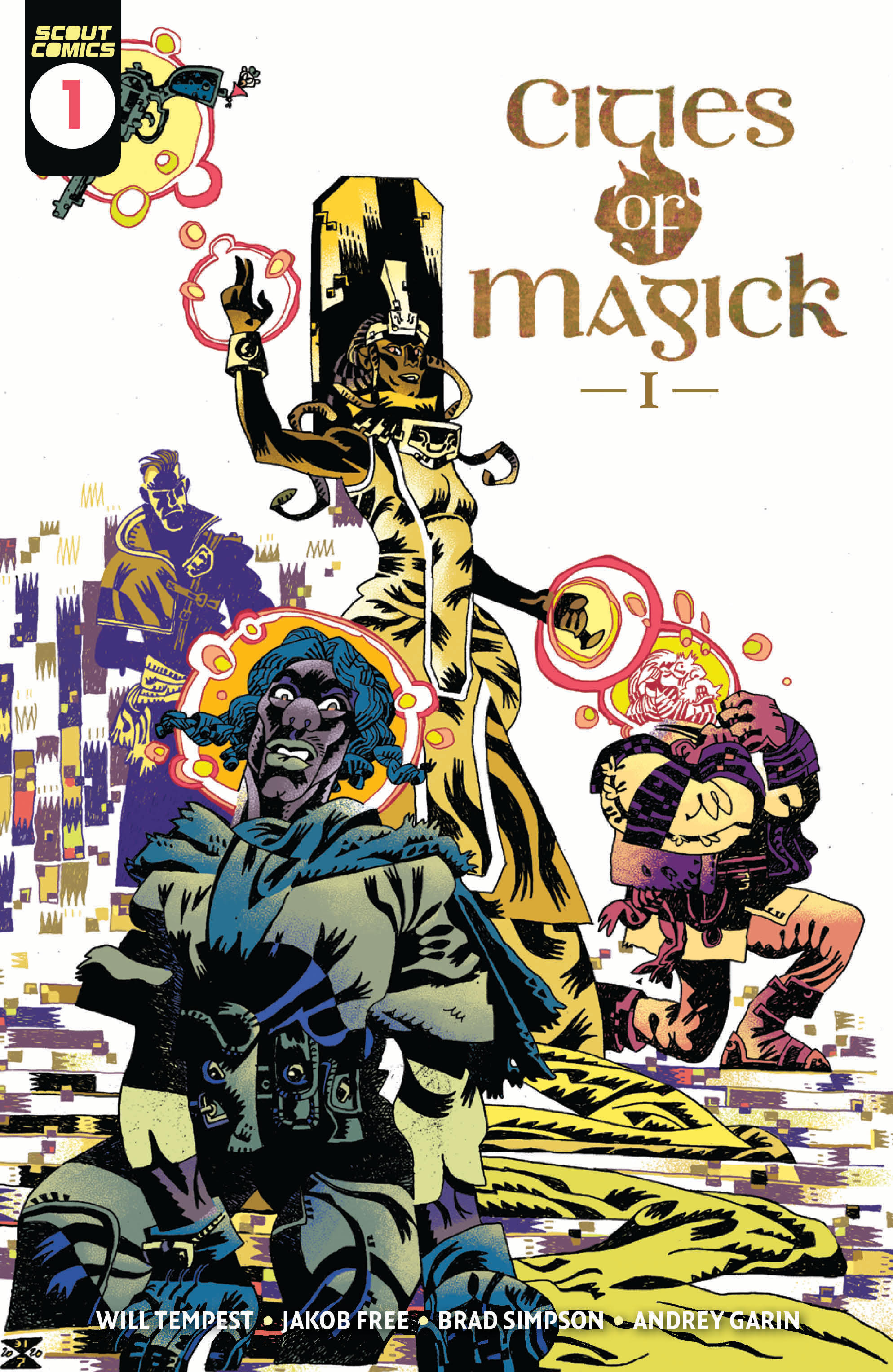 Cities of Magick #1 Cover B 10 Copy Trakhanov Unlock