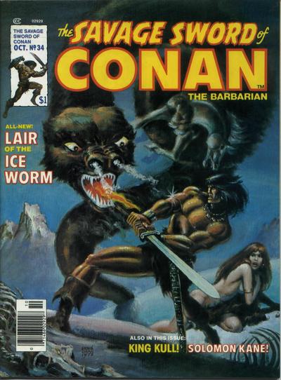 The Savage Sword of Conan #34 - Fn+