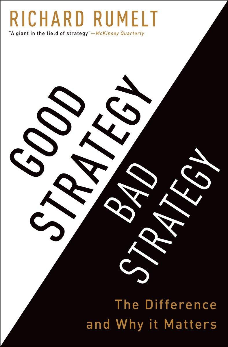 Good Strategy Bad Strategy (Hardcover Book)
