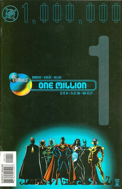 DC One Million #1 [Direct Sales]-Near Mint (9.2 - 9.8) 1st Appearance of Solaris, 
