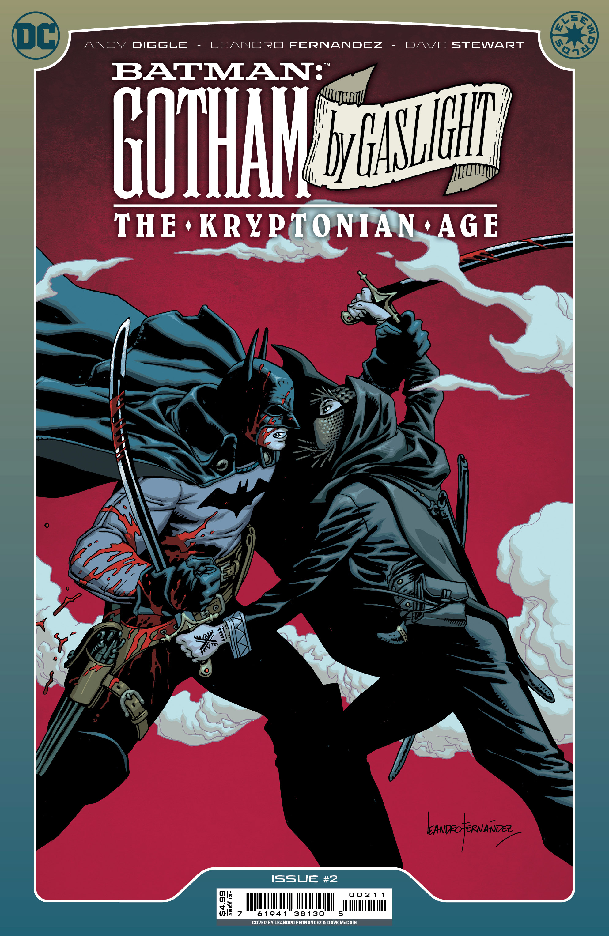 Batman Gotham by Gaslight: The Kryptonian Age #2 (Of 12) Cover A Leandro Fernandez