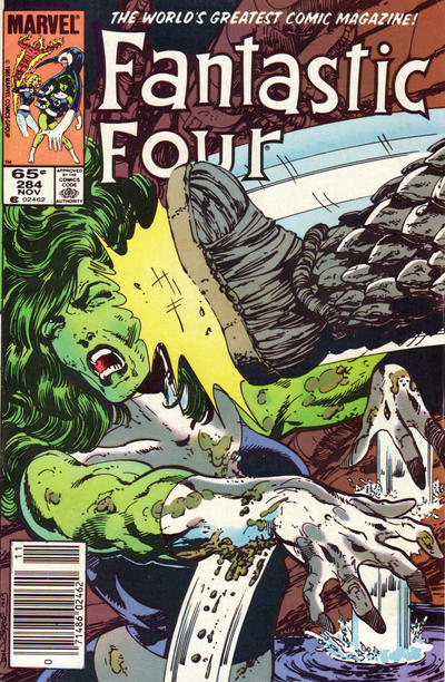 Fantastic Four #284 [Newsstand]-Fine (5.5 – 7)