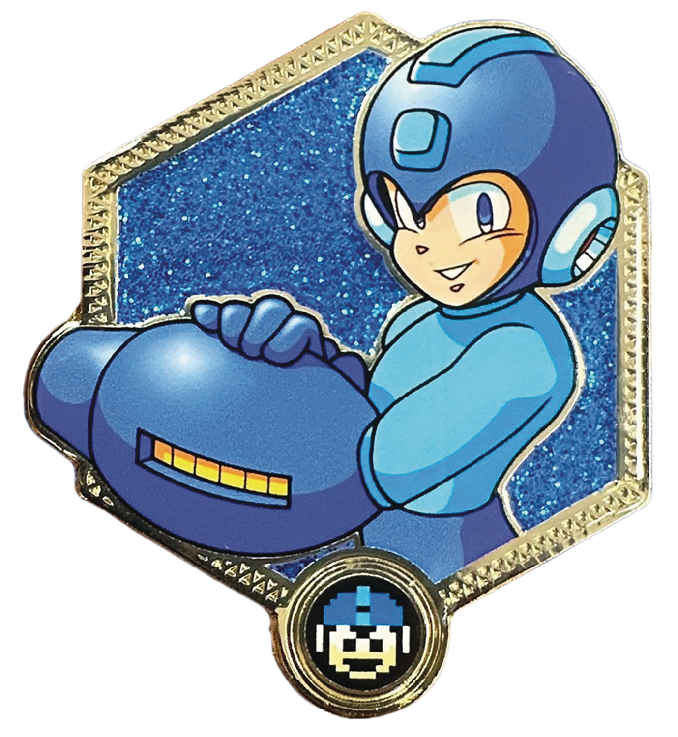 Mega Man Golden Series 2 Pin