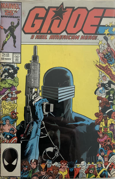 G.I. Joe, A Real American Hero #53 [Second Print]-Fine (5.5 – 7)