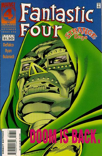 Fantastic Four #406 [Direct Edition] - Vf 8.0