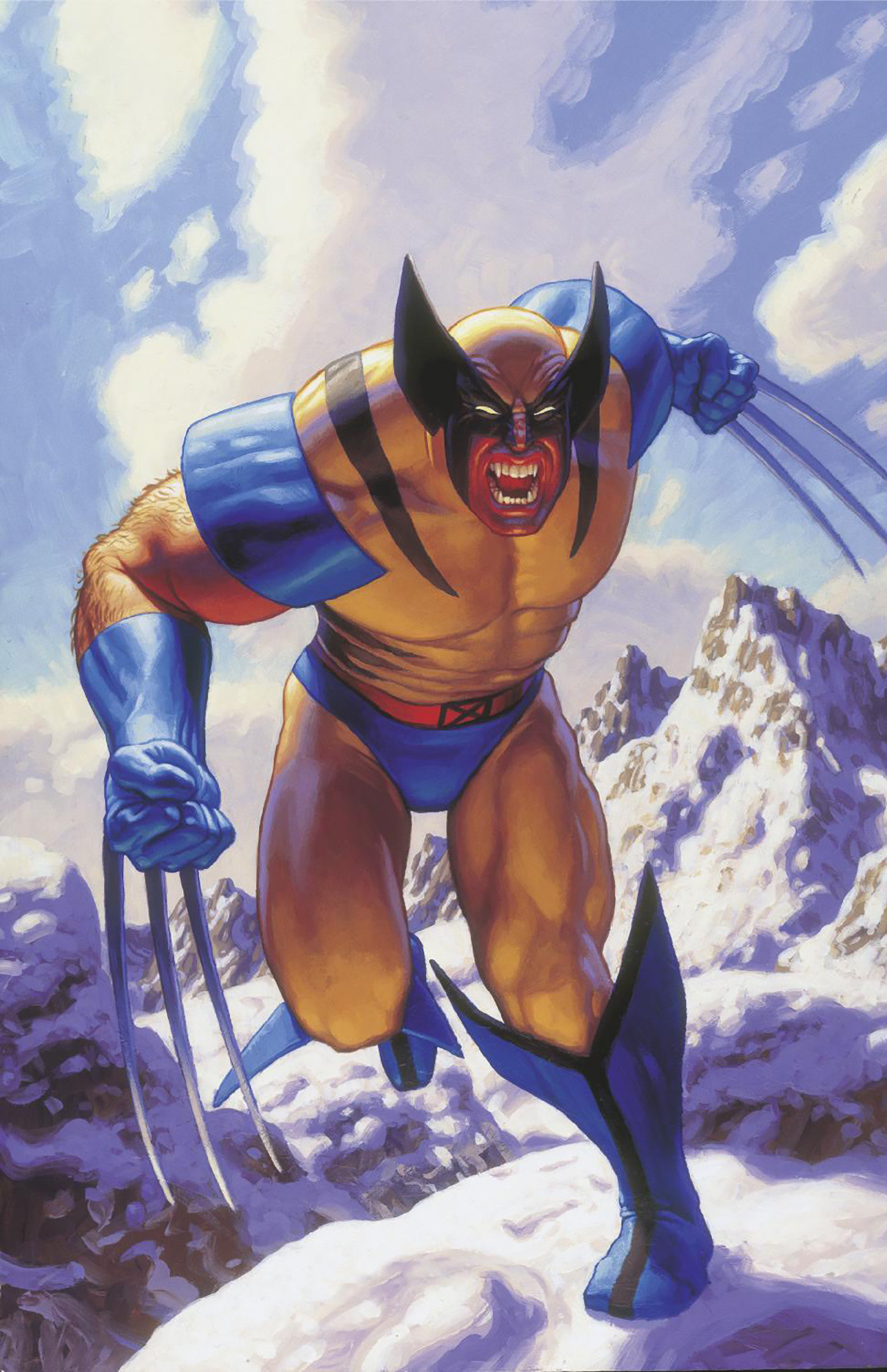 Wolverine: Madripoor Knights #2 Greg and Tim Hildebrandt Wolverine Marvel Masterpieces III Virgin Variant 1 for 50 Incentive