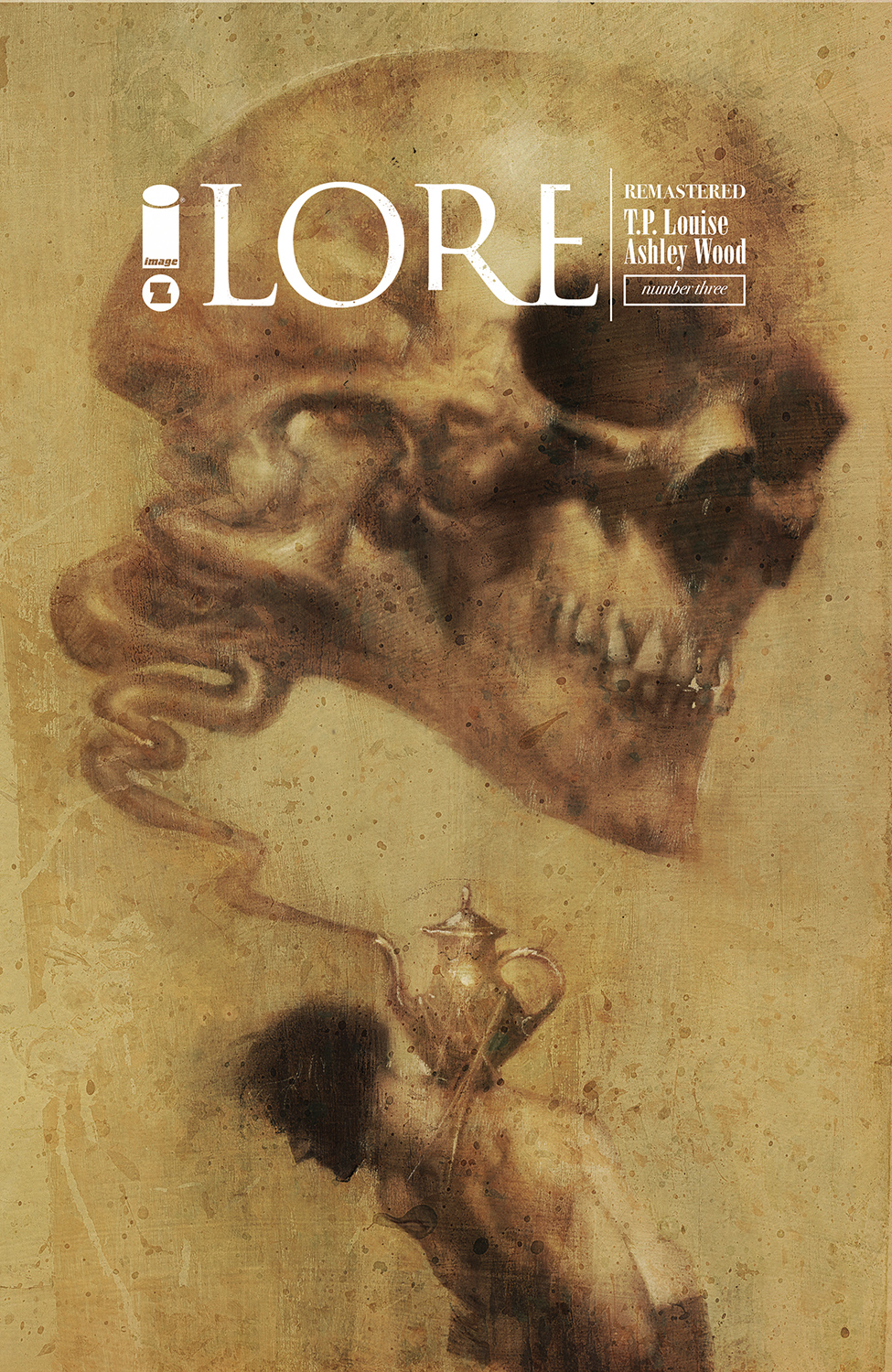 Lore Remastered #3 Cover C 1 for 10 Incentive Ashley Wood Skull Variant (Mature) (Of 3)