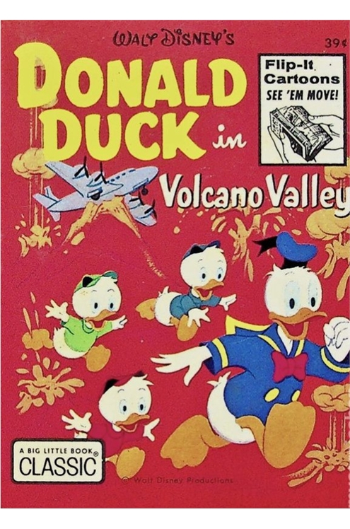 Donald Duck In Volcano Valley Big Little Book Classic (Flip-It Cartoons)