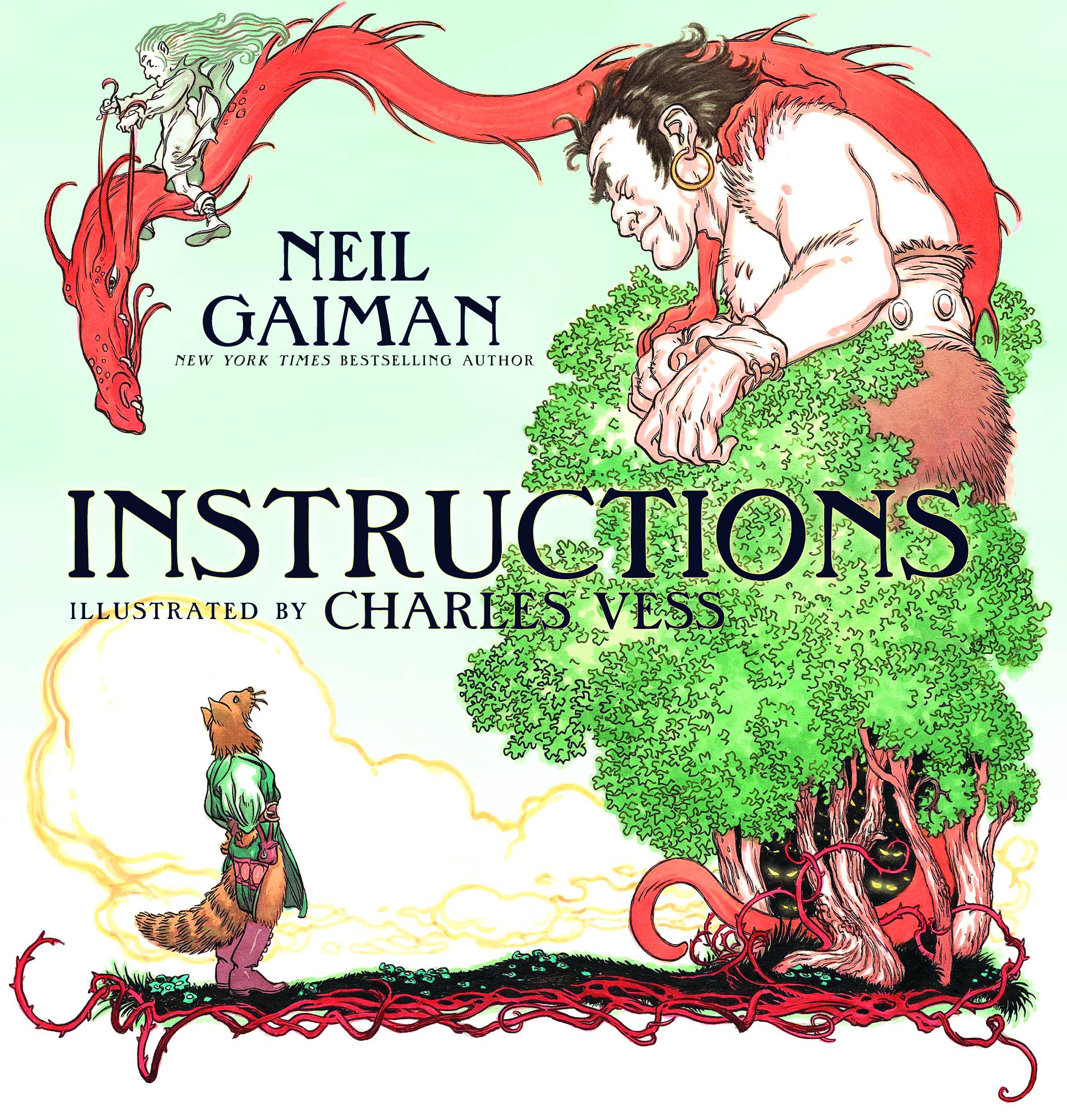 Neil Gaiman Instructions Hardcover
