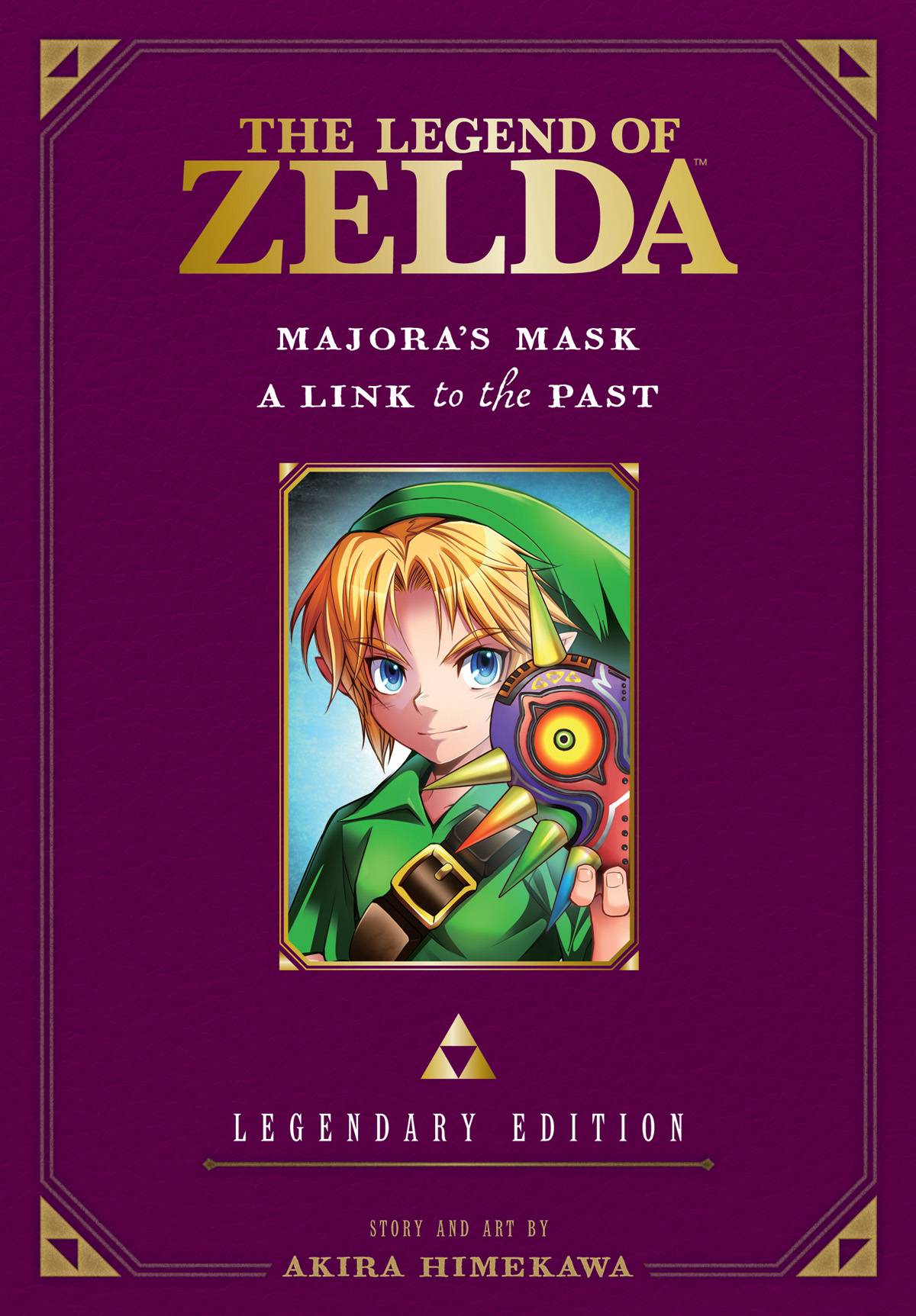 Legend of Zelda Legendary Edition Manga Volume 3 Majora Mask Link Past