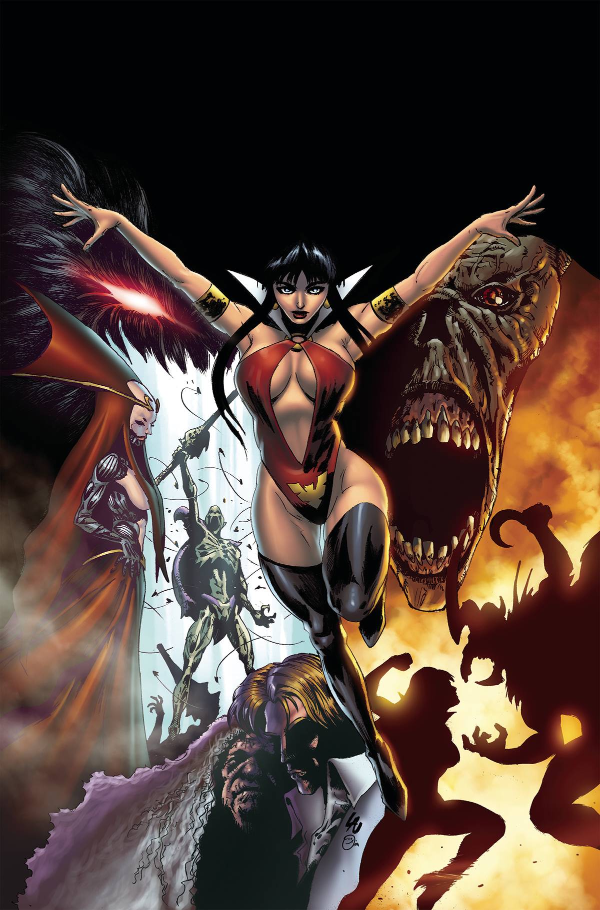 Vampirella Strikes #13 Cover I 1 for 15 Incentive Lau Virgin