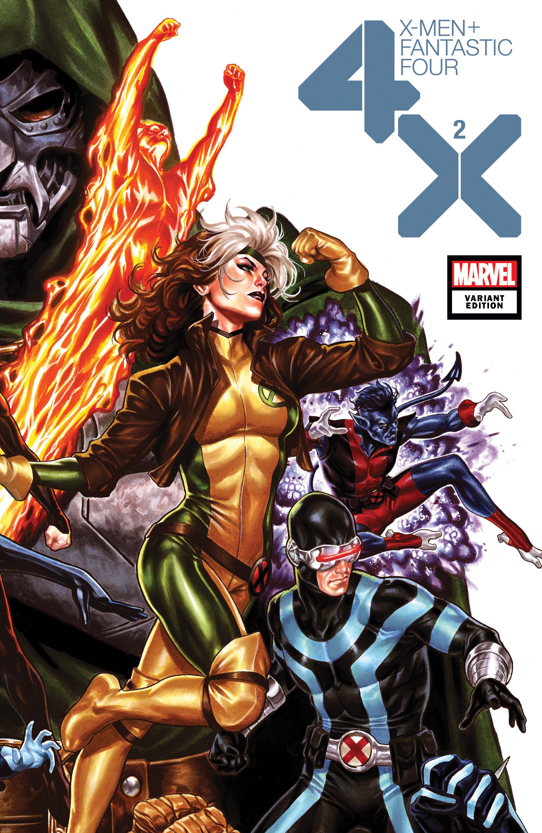 X-Men Fantastic Four #2 Brooks Variant (Of 4)