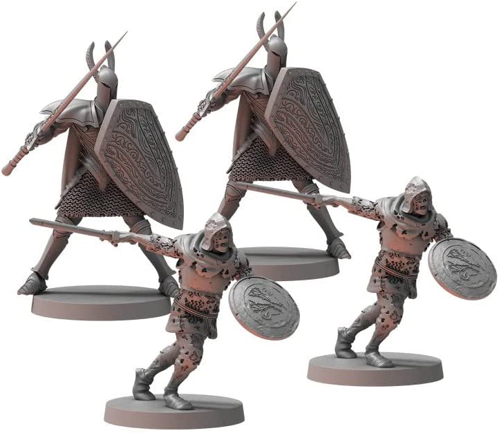 Dark Souls Role Playing Game Miniatures: The Silver And The Dead