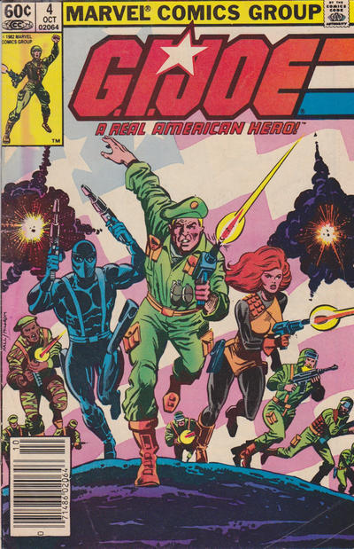 G.I. Joe, A Real American Hero #4 [Newsstand]-Fine (5.5 – 7)