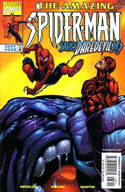 The Amazing Spider-Man #438 [Direct Edition]-Fine (5.5 – 7)