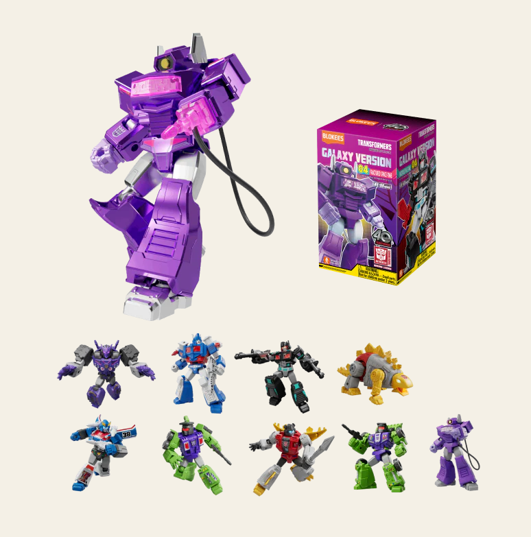 Blokees Transformers Galaxy Version Mini Model Blind Box