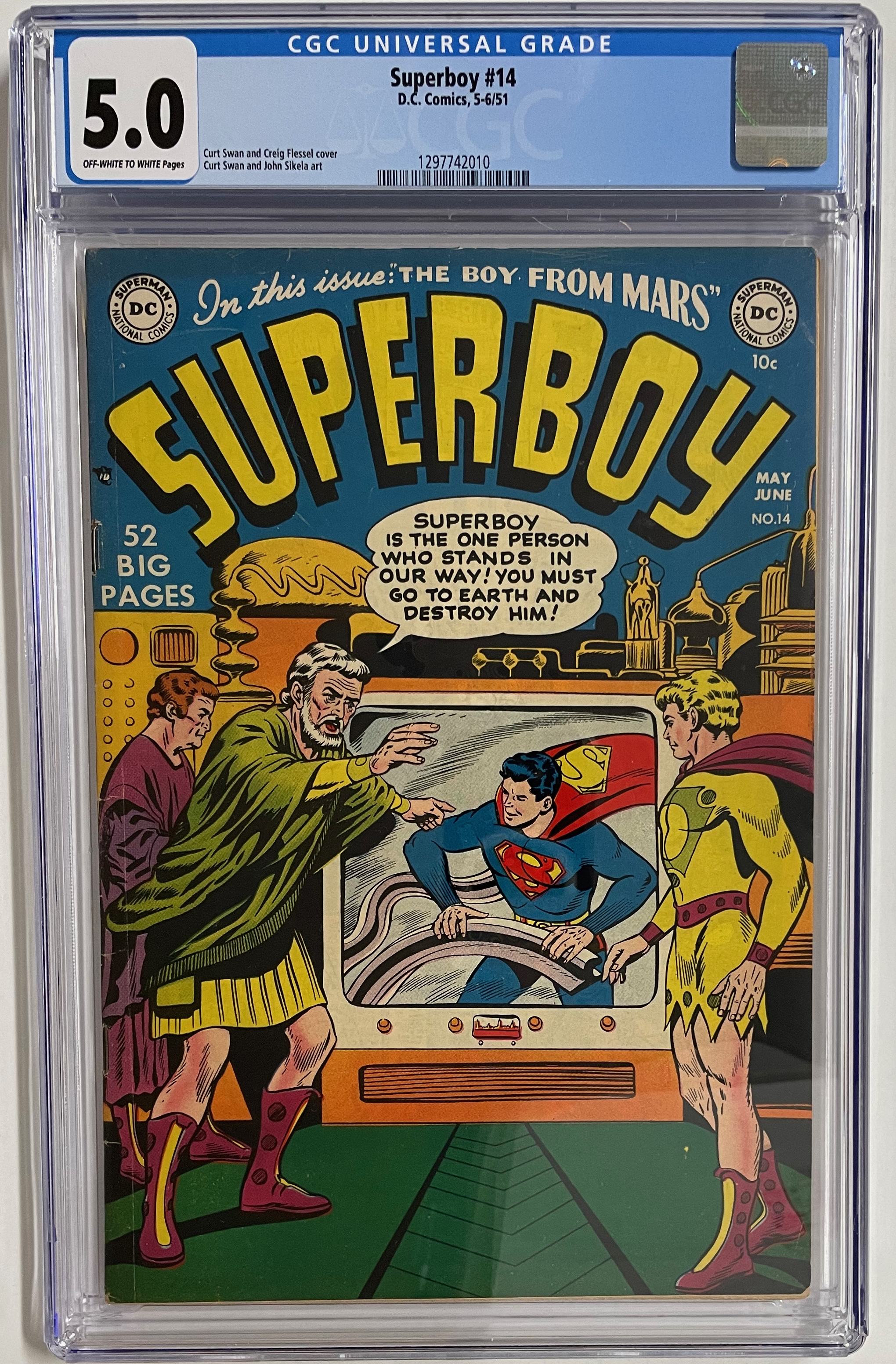Superboy #014 CGC 5.0