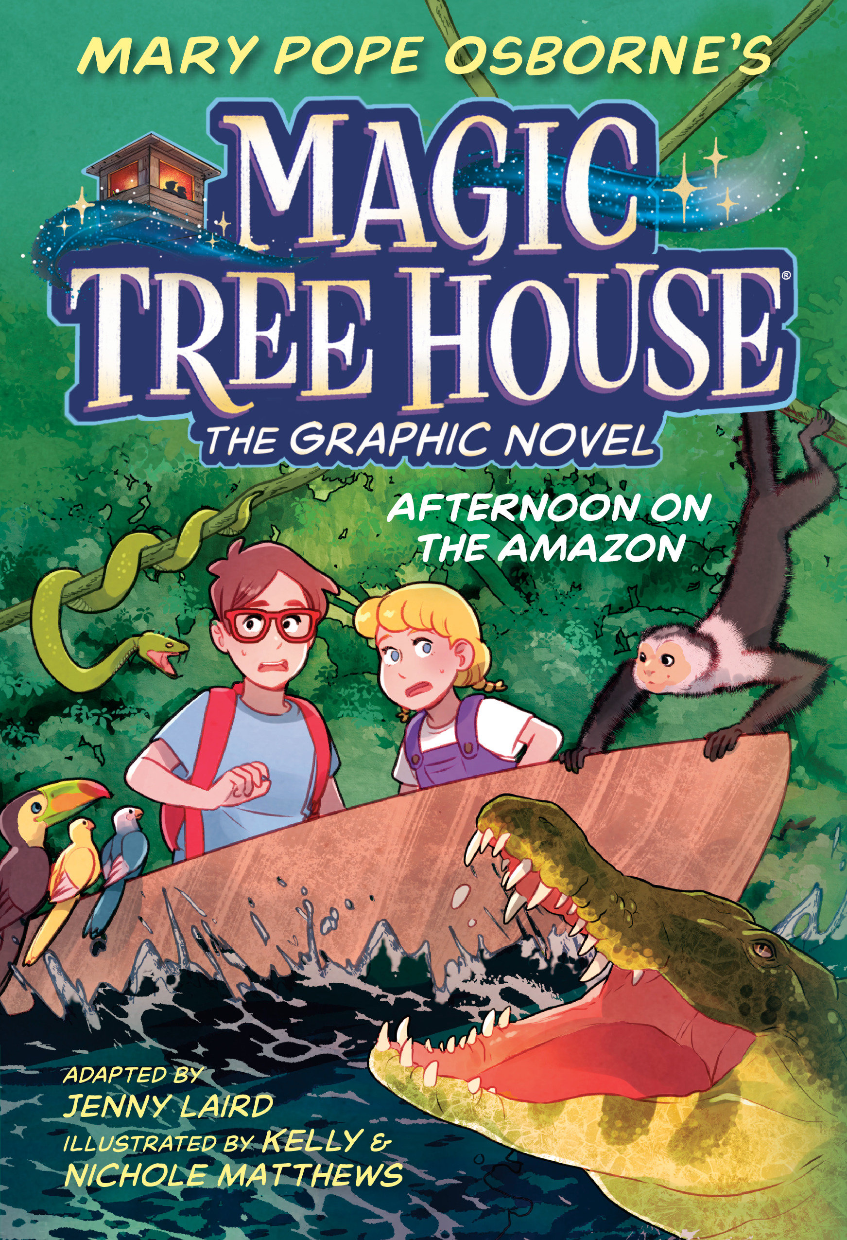 Magic Tree House Hardcover Graphic Novel Volume 6 Afternoon On The Amazon
