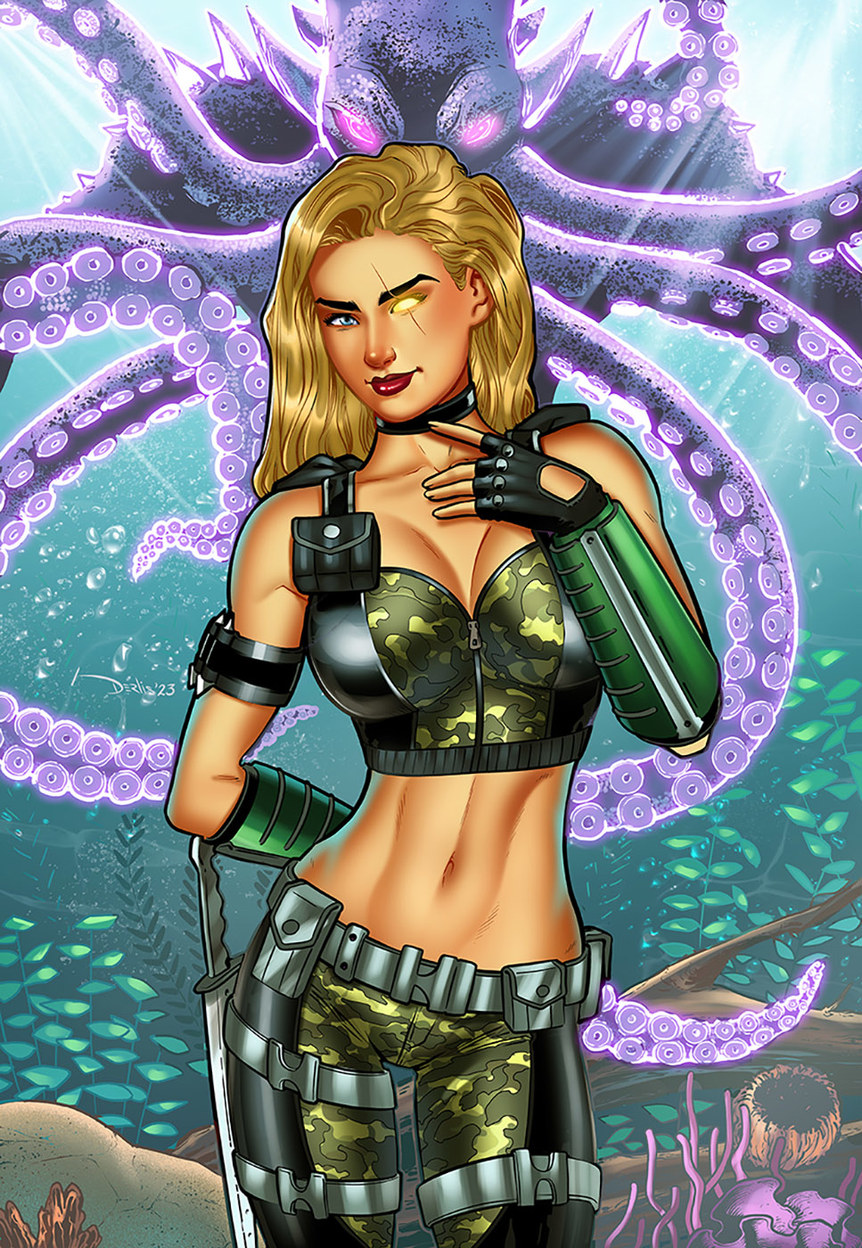 Robyn Hood Annual Invasion Volume 1 Cover C Santacruz