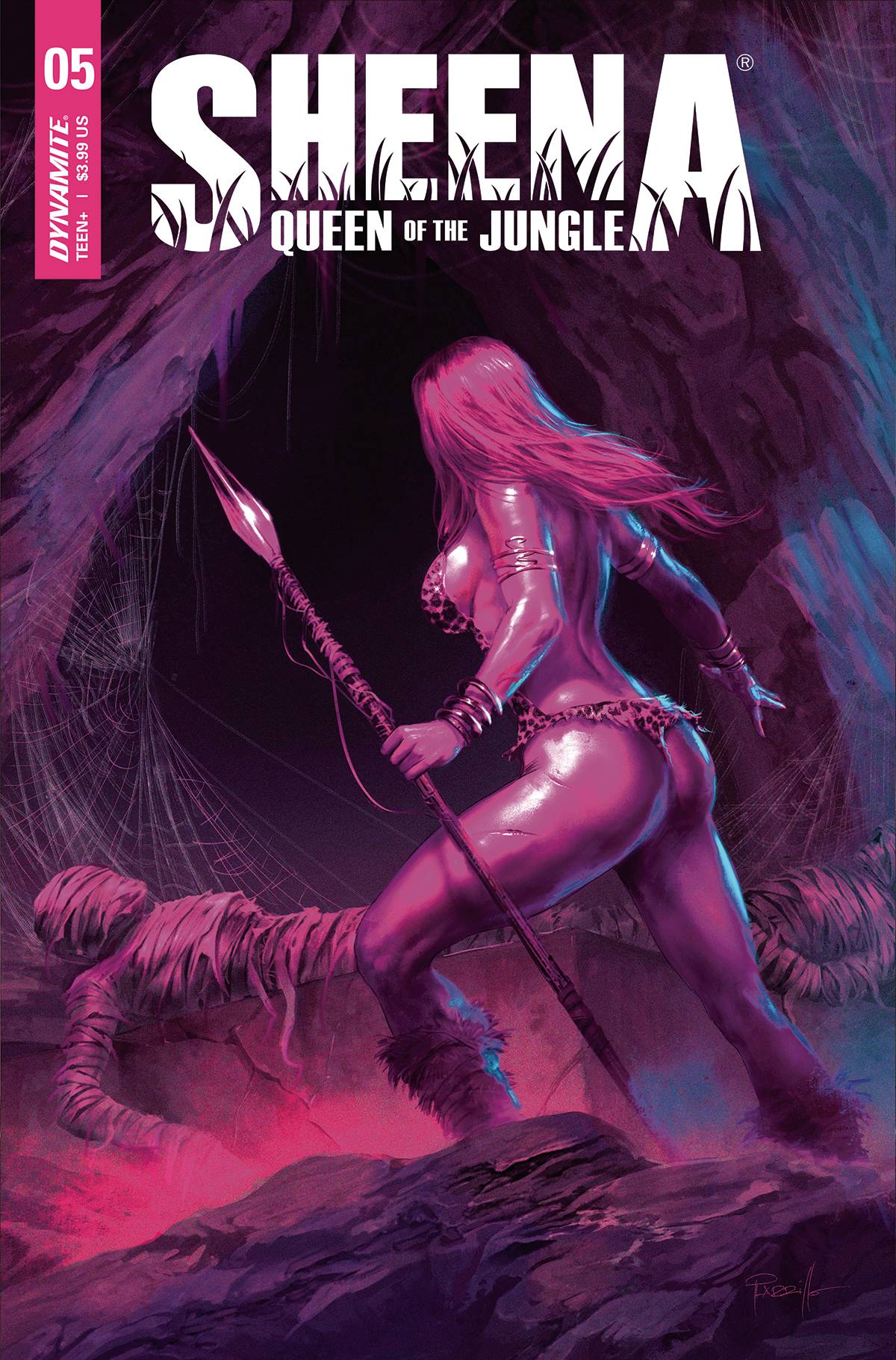 Sheena Queen Jungle #5 Cover O Last Call Parrillo Ultraviolet