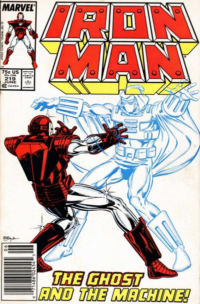 Iron Man #219 [Newsstand]-Good (1.8 – 3)