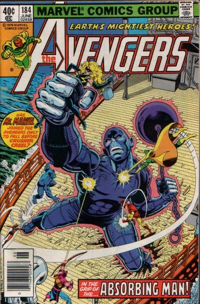 The Avengers #184 [Newsstand](1963)-Very Good (3.5 – 5)